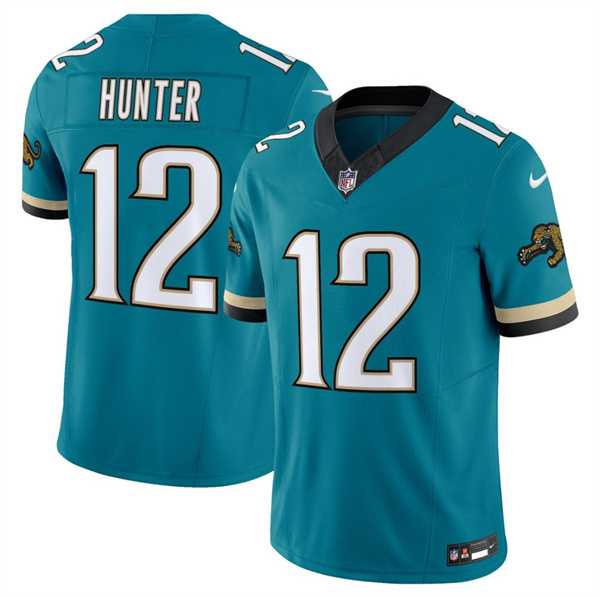 Men & Women & Youth Jacksonville Jaguars #12 Travis Hunter Throwback 2025 Draft Vapor Untouchable Stitched Jersey->jacksonville jaguars->NFL Jersey